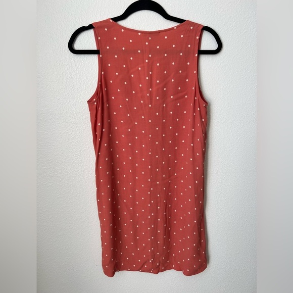 Madewell Heather Button-Front Dress In Polka Dot Size XXS - Picture 4 of 6